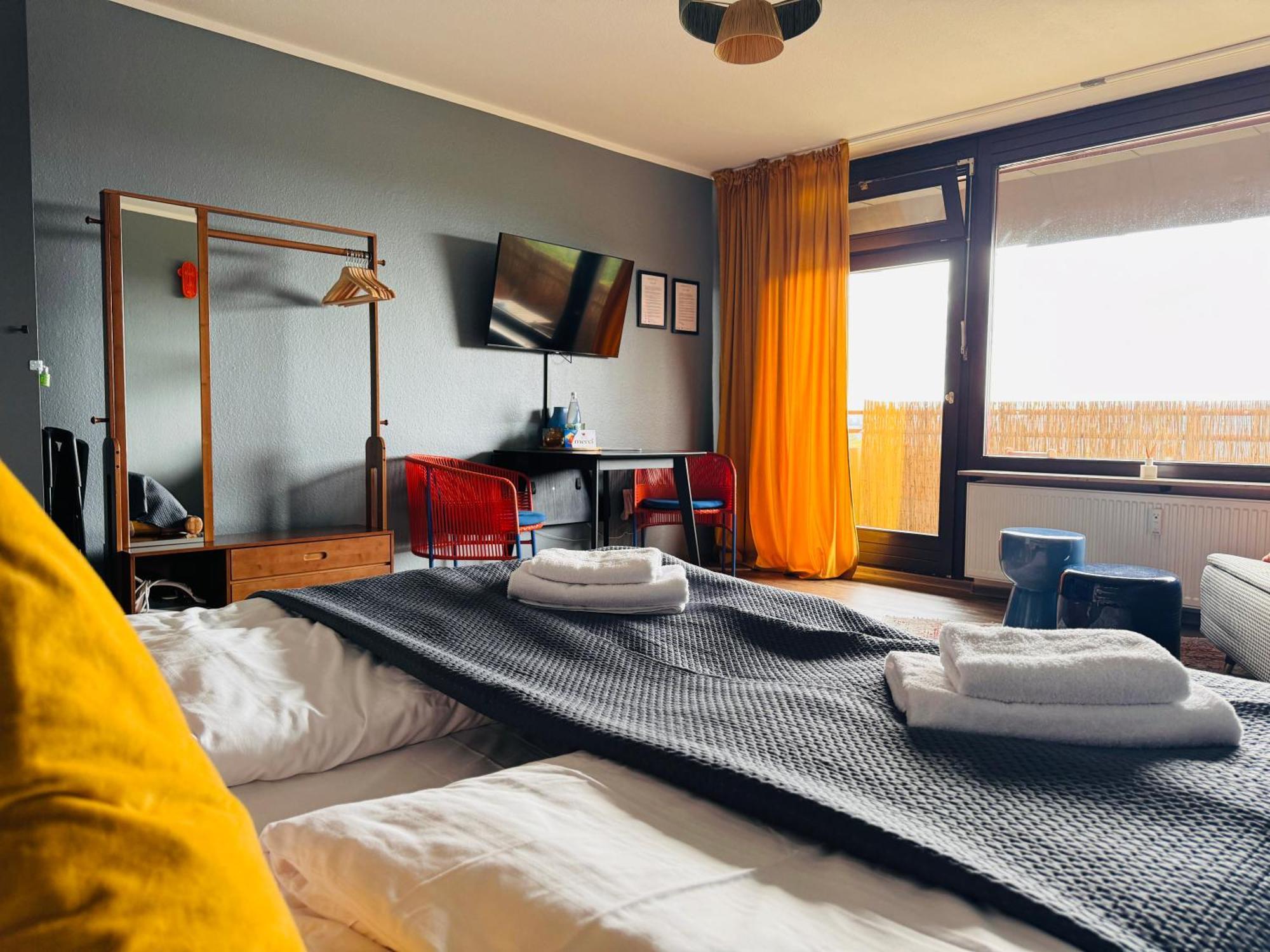 Klassen Stay - Design Studio In 11 Etage - Tolle Aussicht - Sauna, Pool - Netflix Lahnstein Eksteriør billede